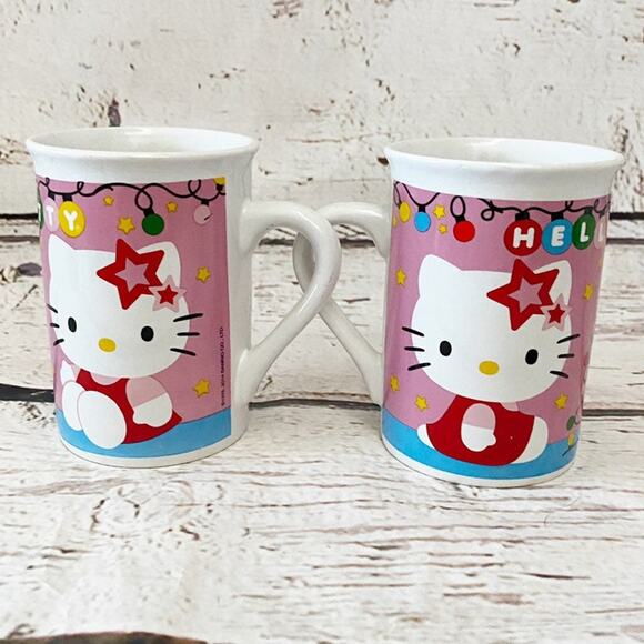 HELLO KITTY Christmas Holiday Mugs - Picture 3 of 4